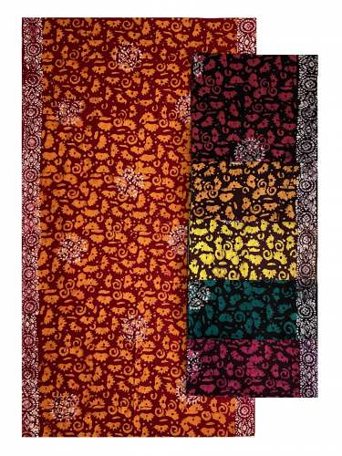Mom Batik Double Colour Fabric by Madhur Textile Mills