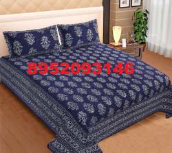 DOUBLEBED  HANDBLOCK BEDSHEET