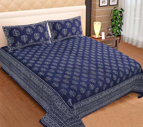 handblock double bed bedsheet 