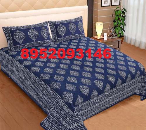 HAND BLOCK PRINTED BED SHEET 