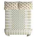 INDIGO BEDSHEET HANDBLOCK DOUBLEBED  thumb 1