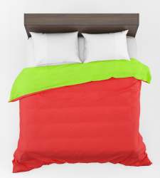 Microfiber Reversible Comforter, double 200 GSM