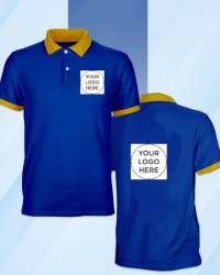 Mens Blue Corporate T shirt