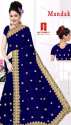 Fancy Embroidery Saree For Women thumb 1