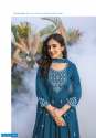 Kiana Banno Wholesale Pure Cotton Nayra Cut With Thread Hand Work Tops With Pant And Dupatta thumb 2