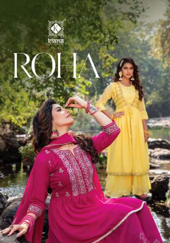 kiana roha exclusive readymade kurti with sharara garara And dupatta concept by KIANA FASHION