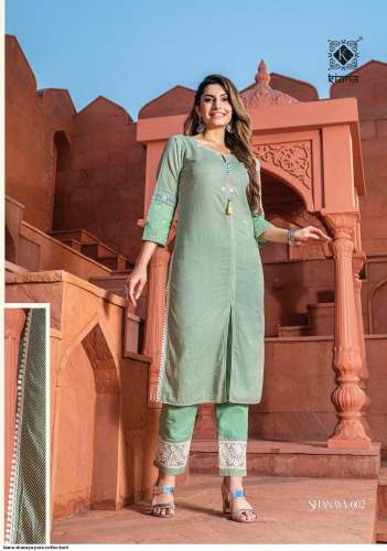 kiana shanaya pure cotton kurti by KIANA FASHION