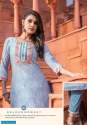 shanaya by kiana readymade cotton print stylish summer wear kurti with pant thumb 5