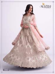 Alizeh Bridal Heritage Premium Bridal Net Designer Lehenga Collection