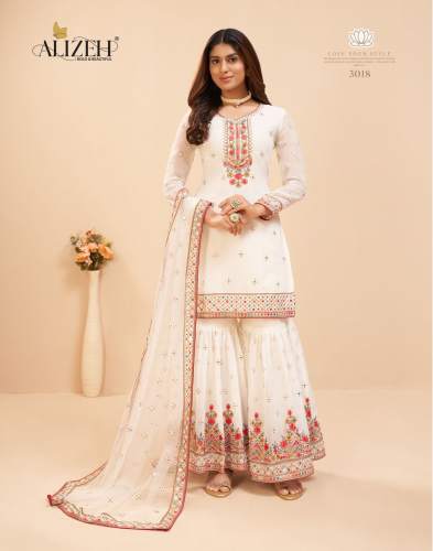 Alizeh Murad Festive Wear Georgette Designer Salwar Kameez