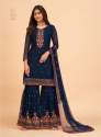 Alizeh Murad Festive Wear Georgette Designer Salwar Kameez thumb 1