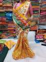 Fancy Gota Kinari Traditional Patola silk Saree thumb 4