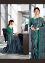 Italian Crepe Silk Uniform Saree  thumb 2