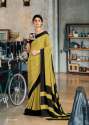Italian Crepe Silk Uniform Saree  thumb 3