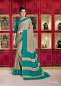 Italian Crepe Silk Uniform Saree  thumb 5
