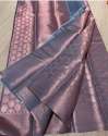 New Arrival Soft Lichi Silk Jacquard saree thumb 1