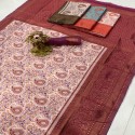 Rich Pallu Soft Litchi Silk Saree 