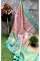 Soft Lichi Silk Rich Pallu Jacquard Saree  thumb 1