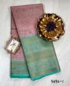 Soft Lichi Silk Rich Pallu Jacquard Saree  thumb 2