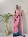 Stylish Ceala Moss Chiffon Party wear Saree thumb 5