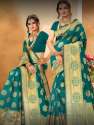 banarasi-silk-green-saree-for-ladies