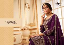 Radha Trendz Butterfly 861-864 Series Party Wear Salwar Suits Wholesale Price