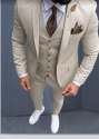 Cream Mens Blazer Fabric At Wholesale Rate