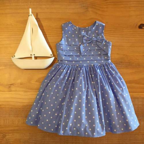 JJ-1 BLUE Kids Frocks