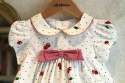 JJ -26 WHITE  CHERRY KIDS FROCK thumb 2