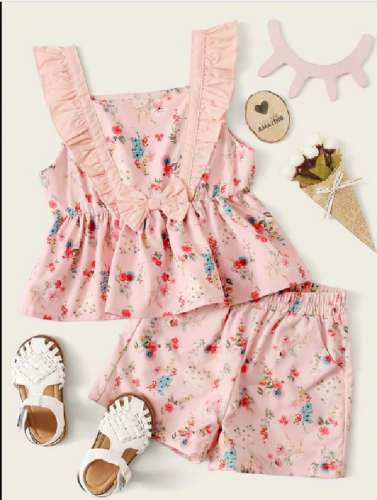 JJ -29  Kids Girls 2pcs dress by JB Fashion