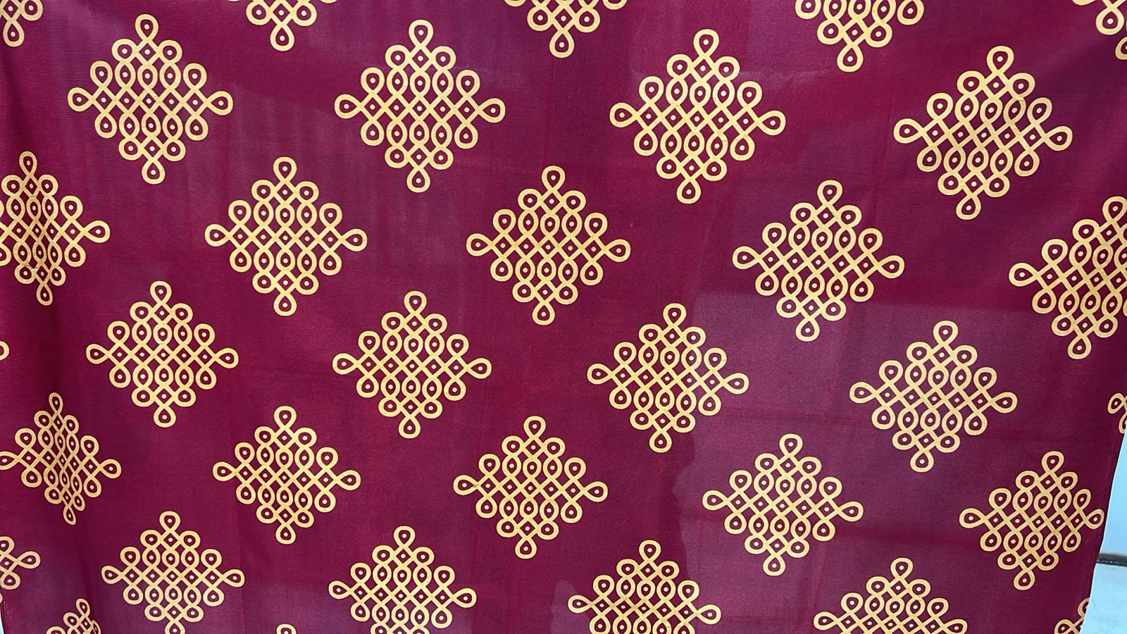 Knitting Print Fabric 