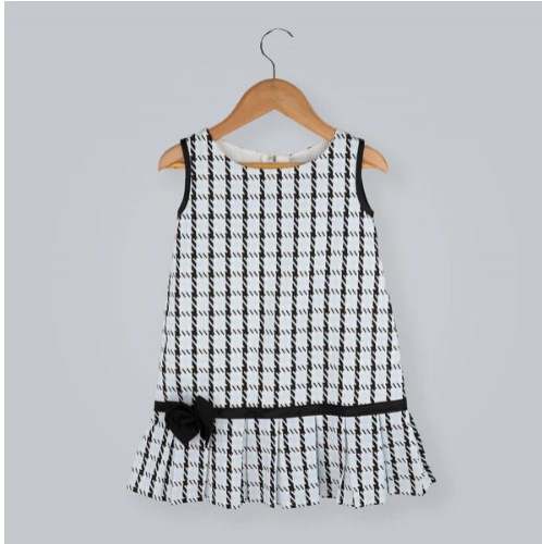 CHEQUERED TENNIS DRESS by Pinkcow Fashions