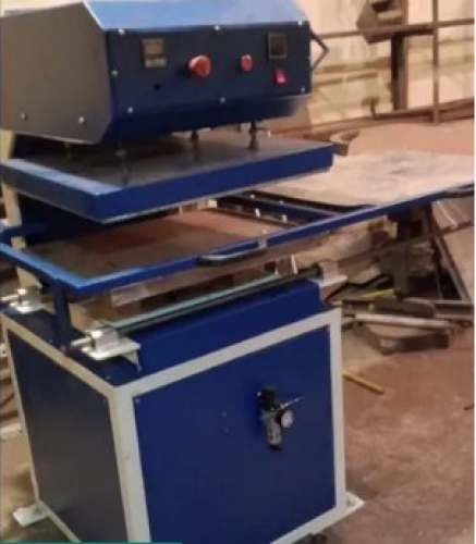 Semi-Automatic Double Bed Heat Press Machine by Jaya Printing Machinery