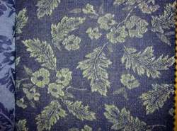 Cotton Jacquard Denim Fabric