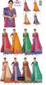 Multiple color Party Wear Khicha Silk Saree