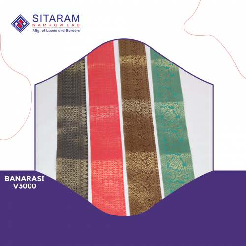 Banarasi  by Sitaram Narrow Fab