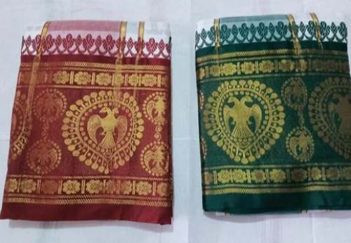 Festive Wear Art Silk Dhoti for Mens 9*5 size 