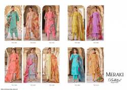 Meraki Pure Linen Cotton Suit by Belliza 