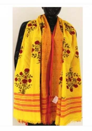 Cotton Printed Stoles by Naval Kishore and Bros