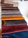 Plain Velvet Multi Color Suede Fabric