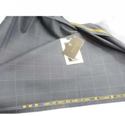 Gray Suit Fabric by Suresh Textiles