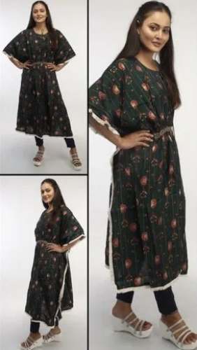 Ladies Fancy Black Kaftan At Wholesale by Shib Bastralaya