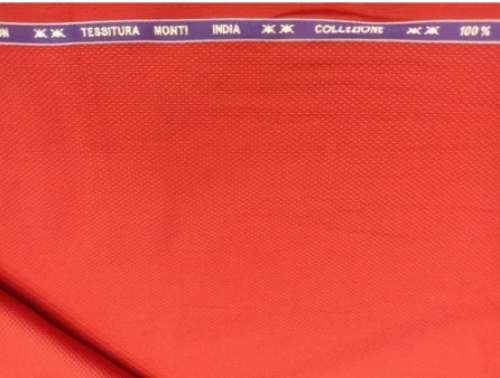 Red Cotton Fabric by Shree Dayal Paridhan Private Limited