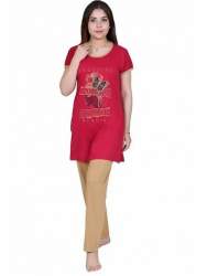 Fancy ladies Cotton Night suir