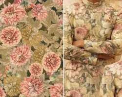 100% Silk Digital Printed Fabric 