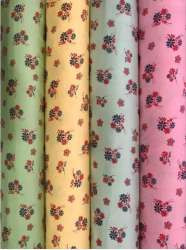 Flower Print designer Rayon Fabric