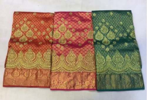 Fancy Embroidery Saree For Women by Madan Silk Sarees