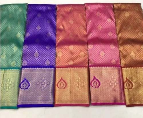 Fancy Silk Weaving Saree For Women by Madan Silk Sarees