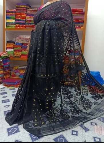 Elegant Jamdani Handloom Saree  by Swapan Kumar Kar