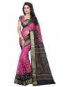 Trendy Gujarati Bandhani Art Silk Saree